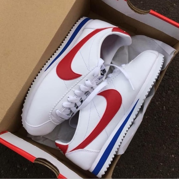 NIKE Basic Cortez Leather Sneakers Shoes New - Picture 8 of 14